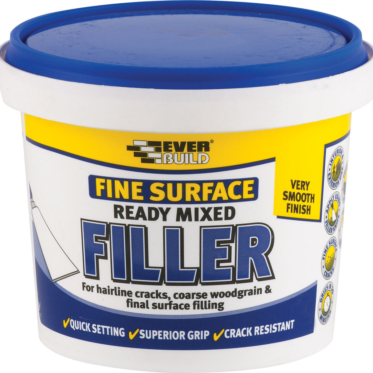 Everbuild Fine Surface Ready Mixed Filler 600g